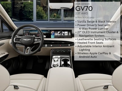 2026 Genesis GV70 2.5T