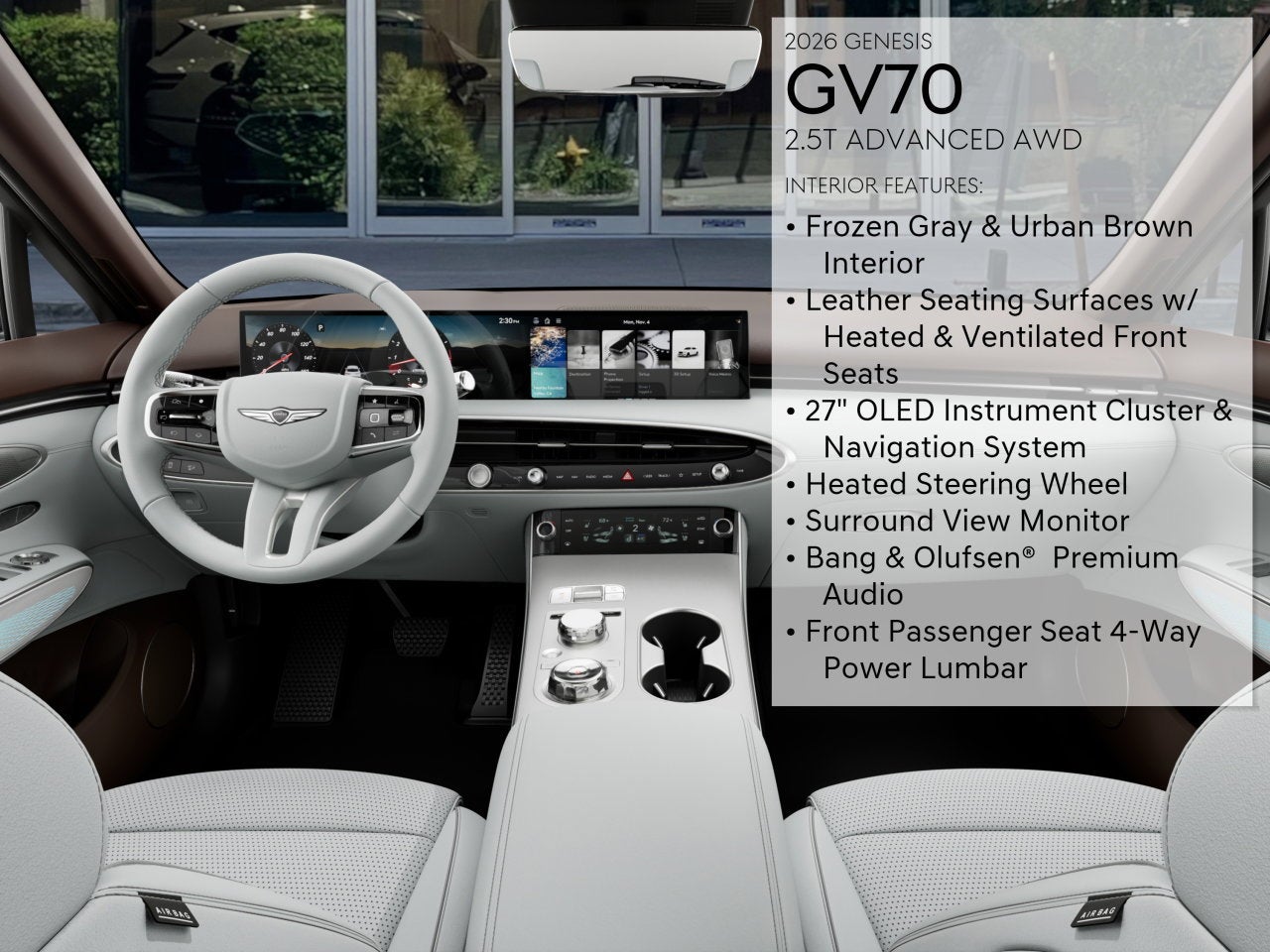 2026 Genesis GV70 2.5T Advanced