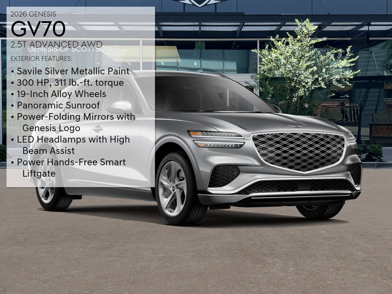 2026 Genesis GV70 2.5T ADVANCED