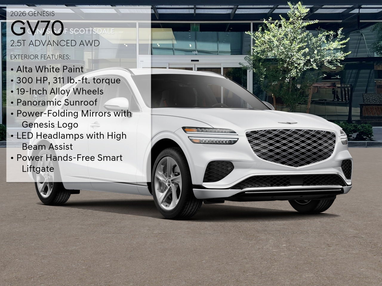 2026 Genesis GV70 2.5T ADVANCED