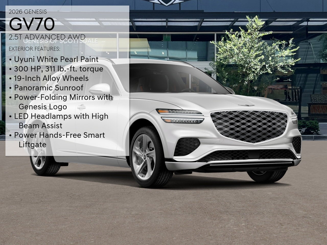 2026 Genesis GV70 2.5T ADVANCED