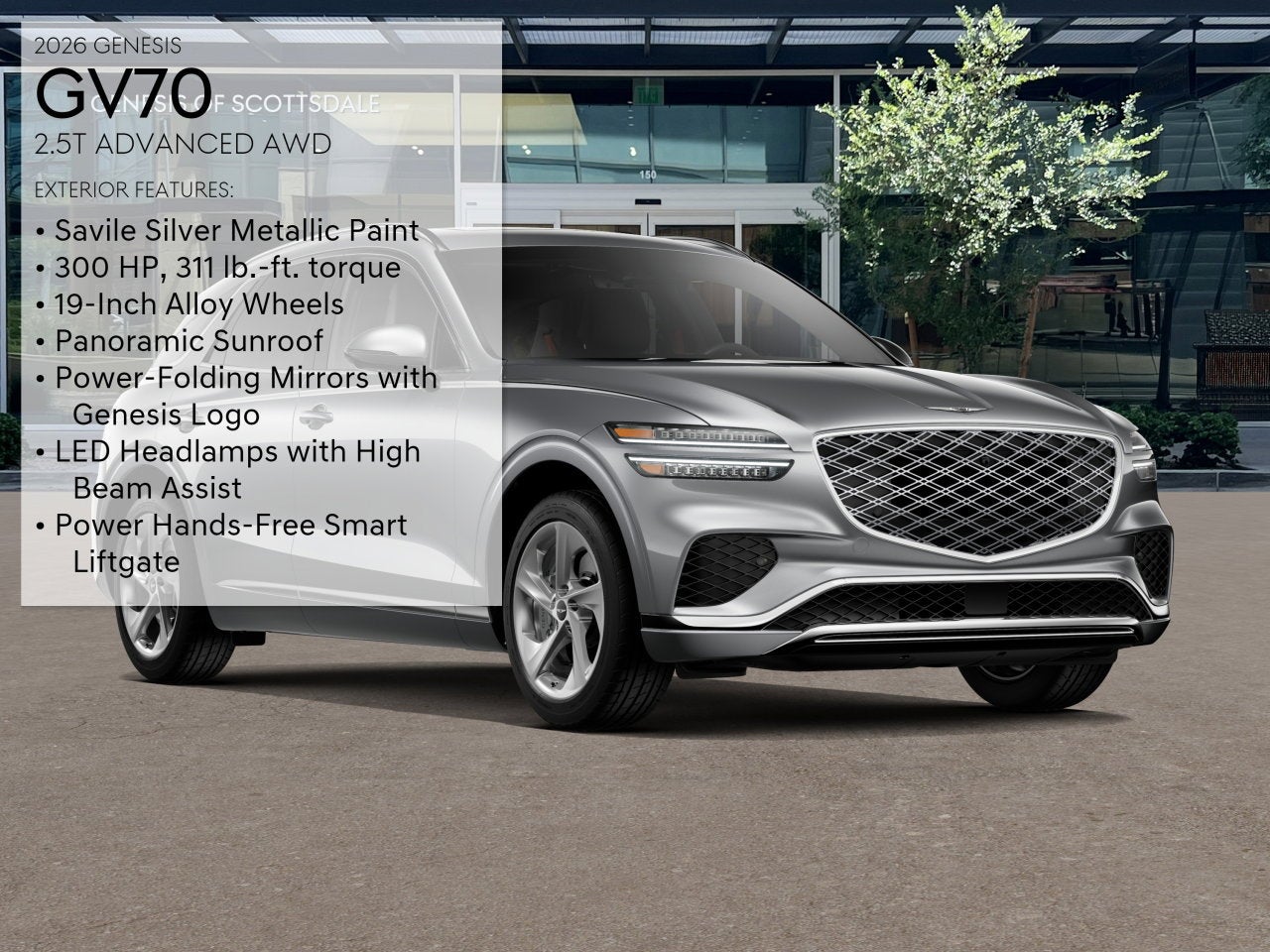 2026 Genesis GV70 2.5T ADVANCED
