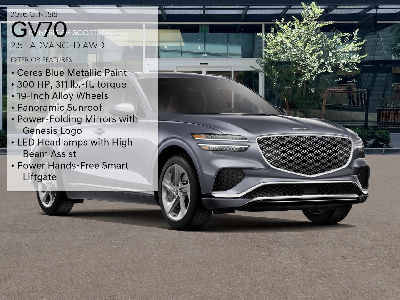 2026 Genesis GV70 2.5T Advanced