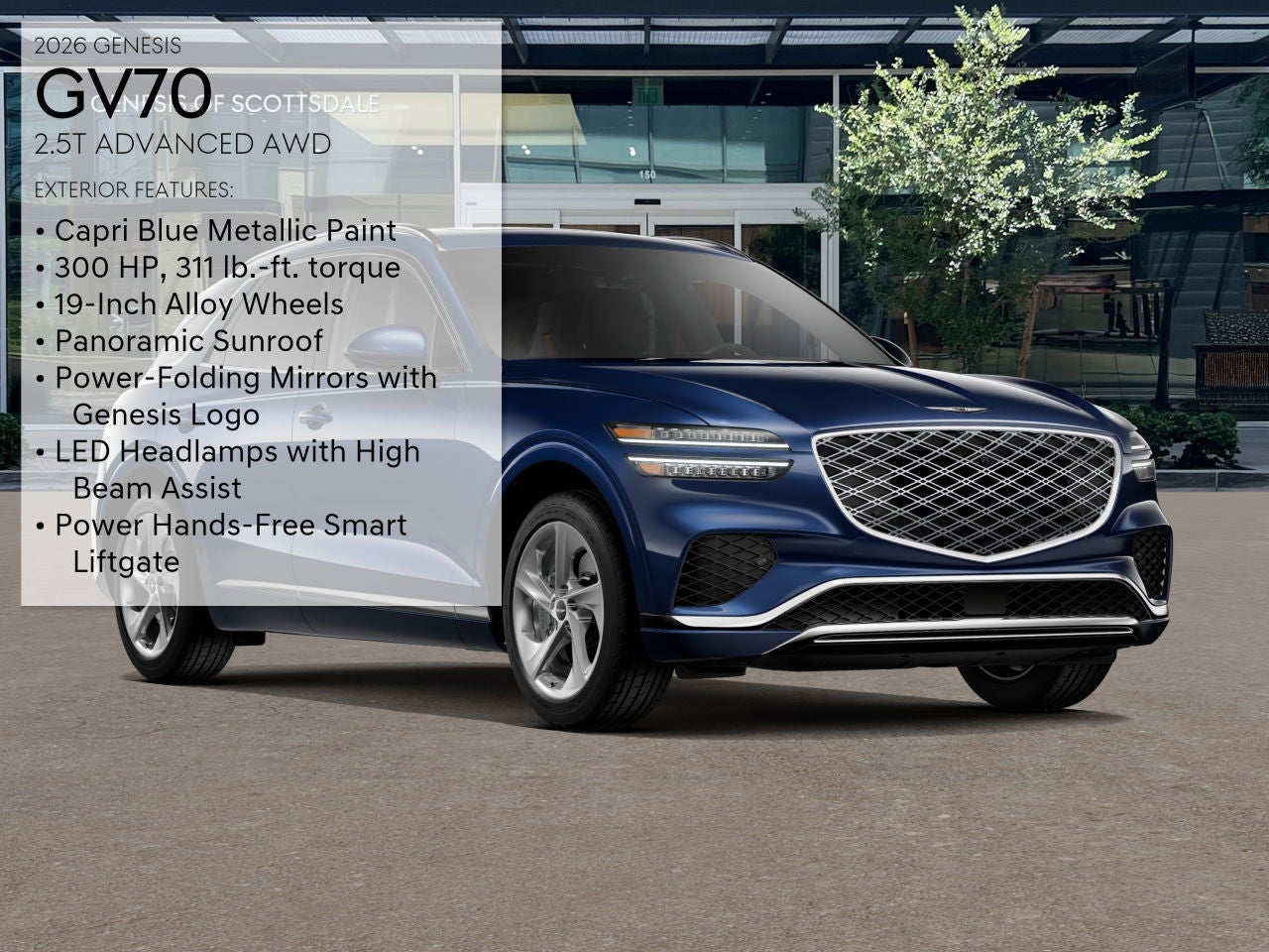 2026 Genesis GV70 2.5T ADVANCED