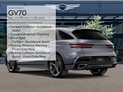 2026 Genesis GV70 3.5T Sport Prestige