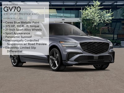 2026 Genesis GV70 3.5T Sport Prestige