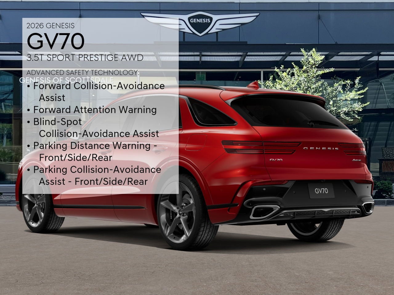 2026 Genesis GV70 3.5T SPORT PRESTIGE