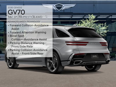 2026 Genesis GV70 3.5T SPORT PRESTIGE