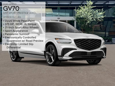2026 Genesis GV70 3.5T SPORT PRESTIGE