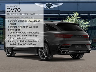 2026 Genesis GV70 3.5T SPORT PRESTIGE