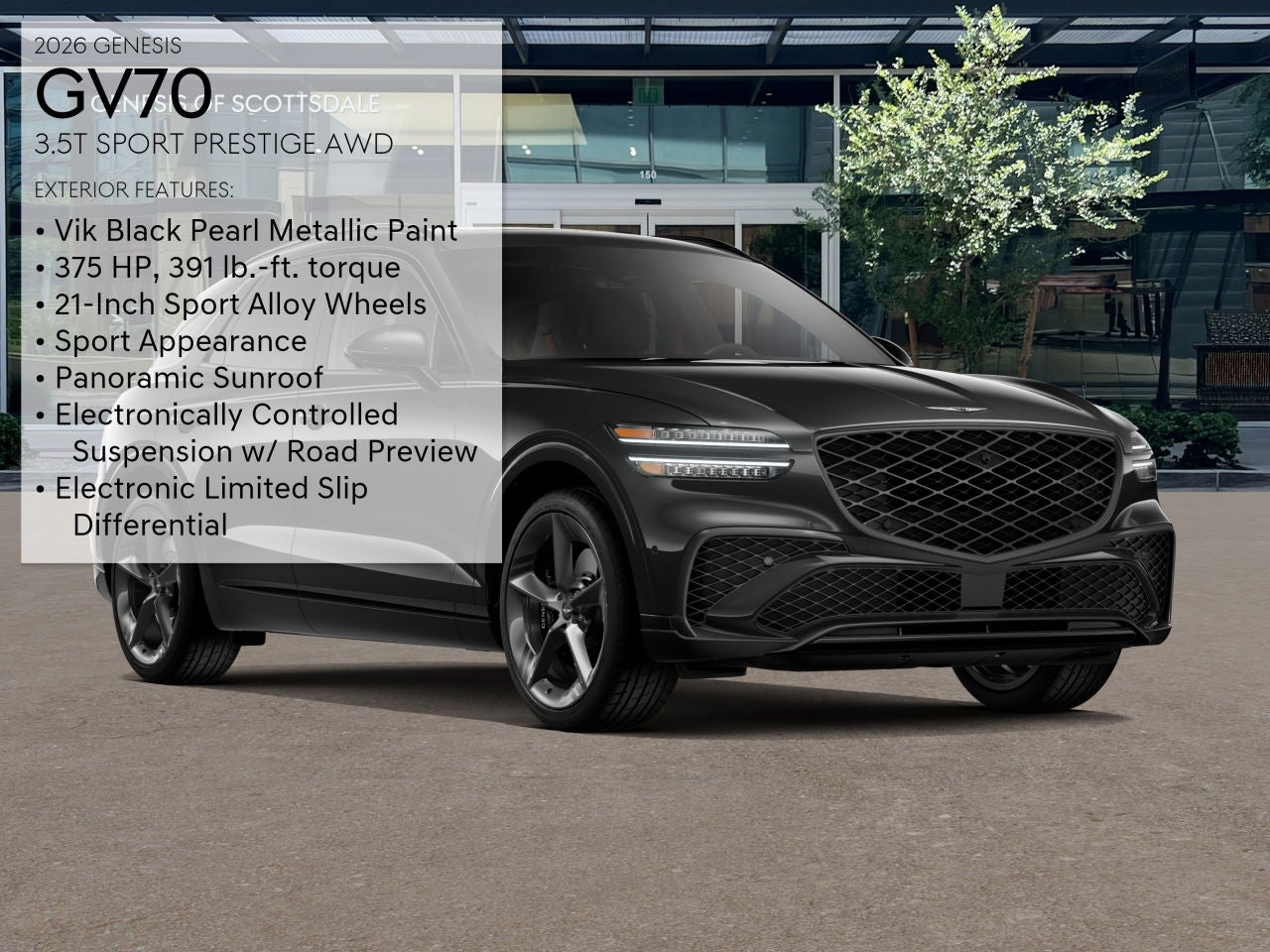 2026 Genesis GV70 3.5T SPORT PRESTIGE