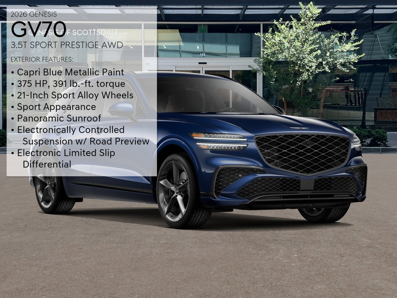 2026 Genesis GV70 3.5T Sport Prestige