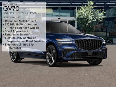 2026 Genesis GV70 3.5T Sport Prestige