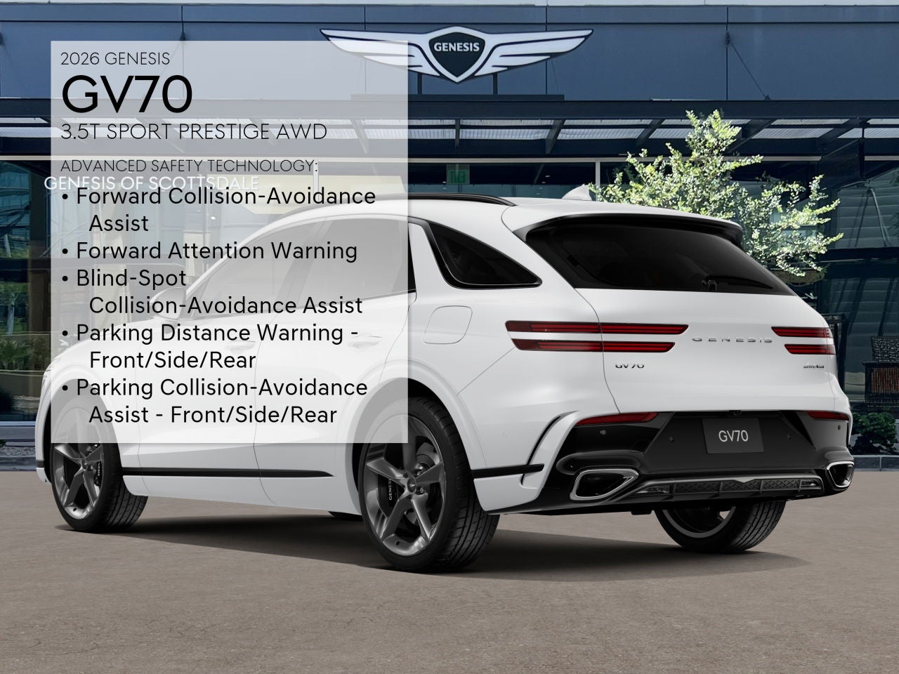 2026 Genesis GV70 3.5T SPORT PRESTIGE