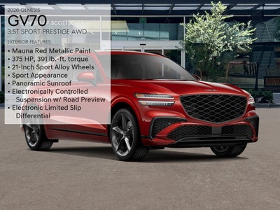 2026 Genesis GV70 3.5T SPORT PRESTIGE