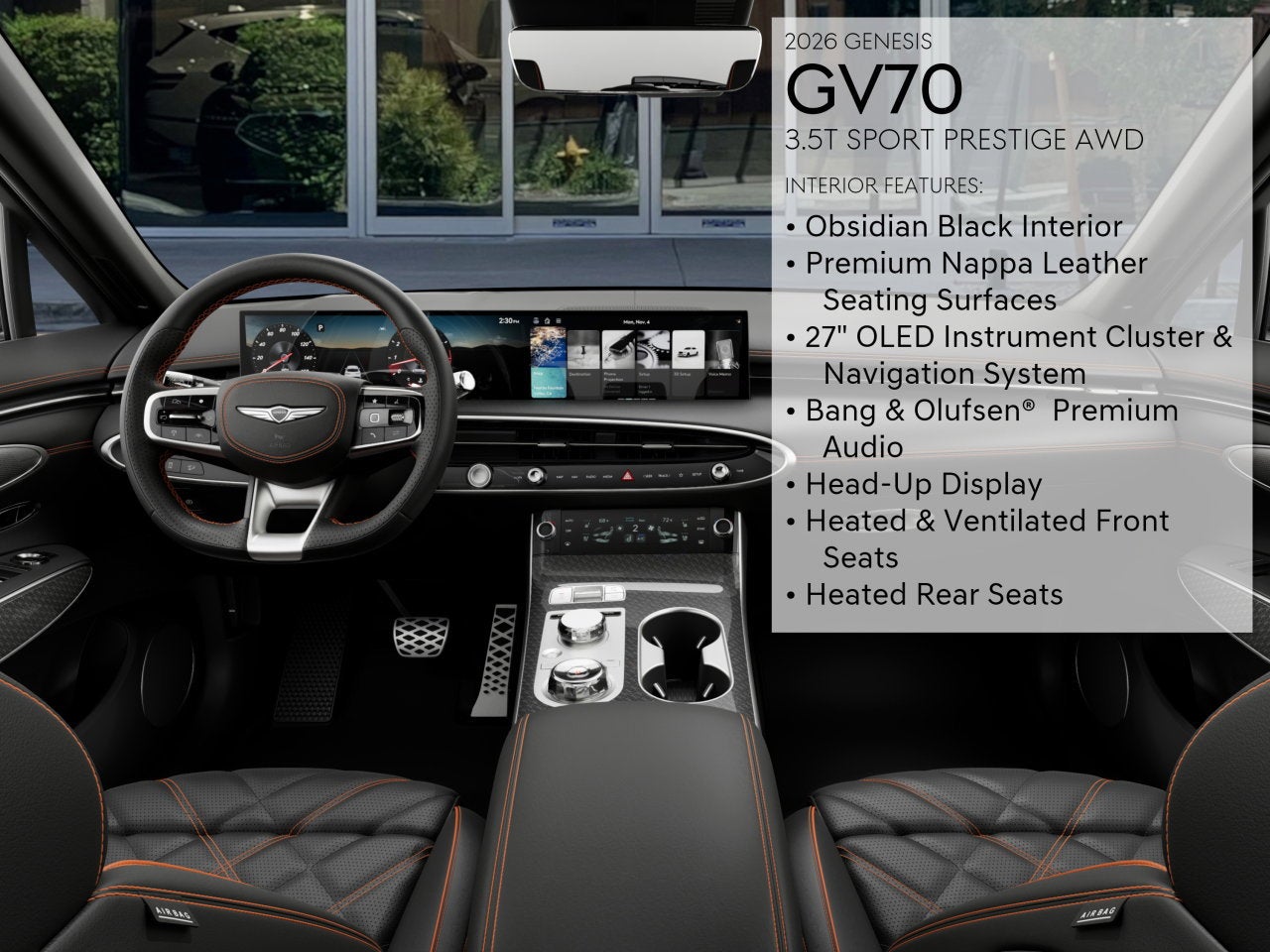 2026 Genesis GV70 3.5T Sport Prestige