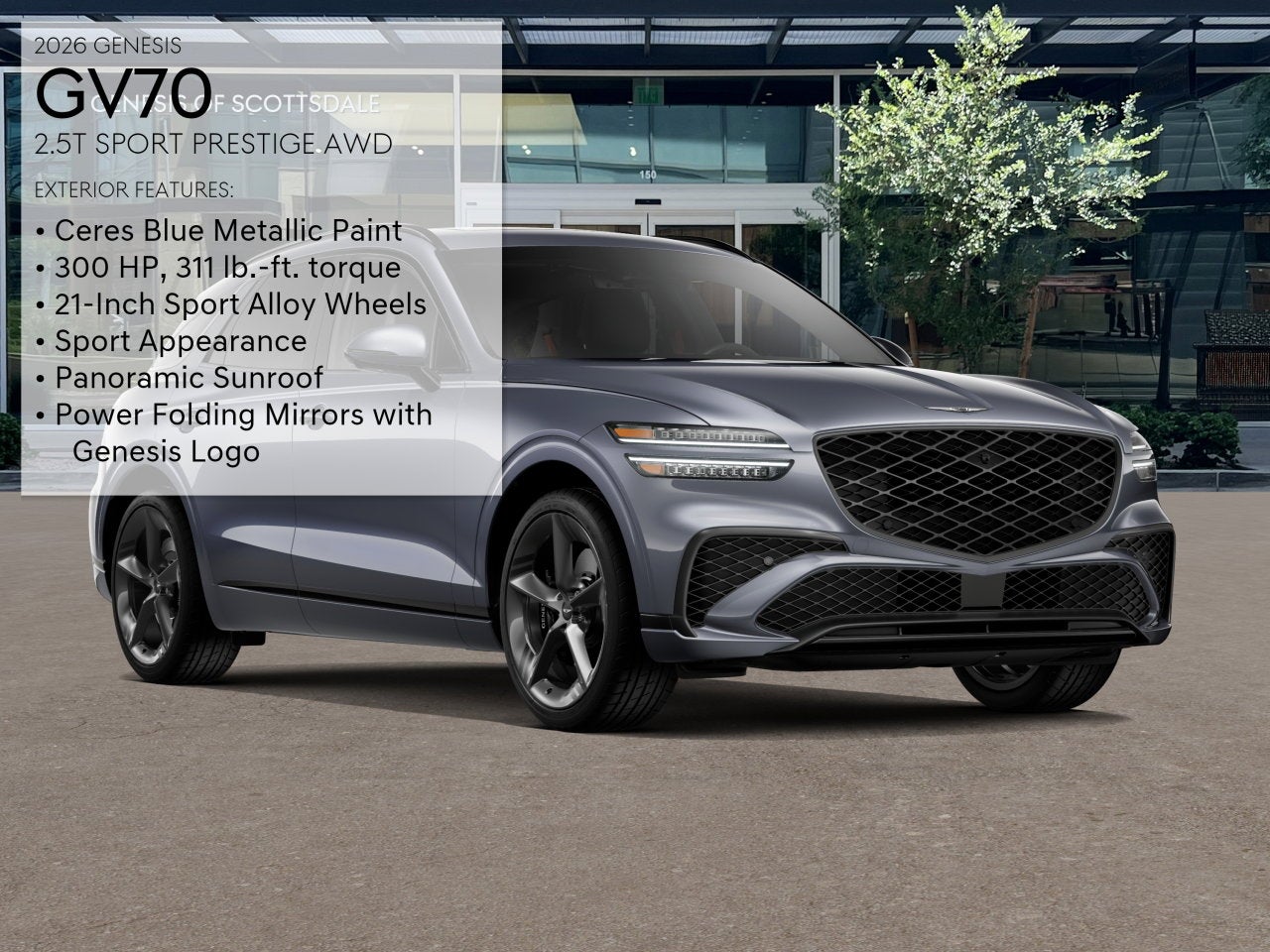 2026 Genesis GV70 2.5T Sport Prestige