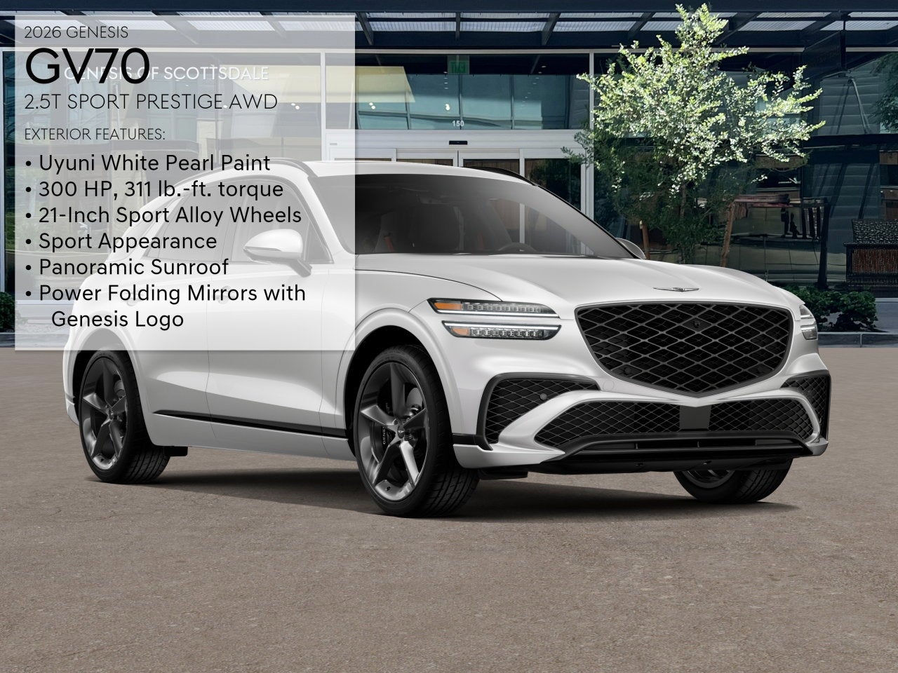 2026 Genesis GV70 2.5T SPORT PRESTIGE