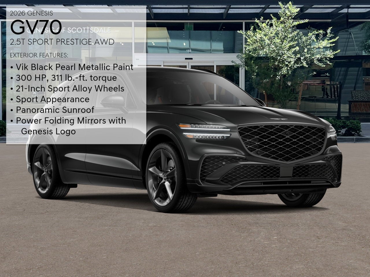 2026 Genesis GV70 2.5T SPORT PRESTIGE