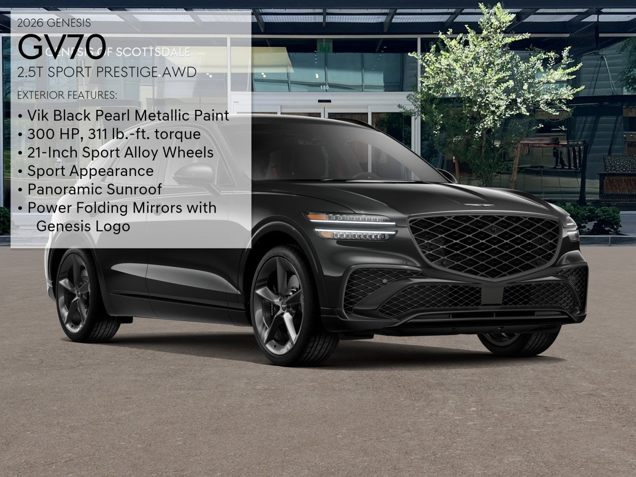 2026 Genesis GV70 2.5T SPORT PRESTIGE
