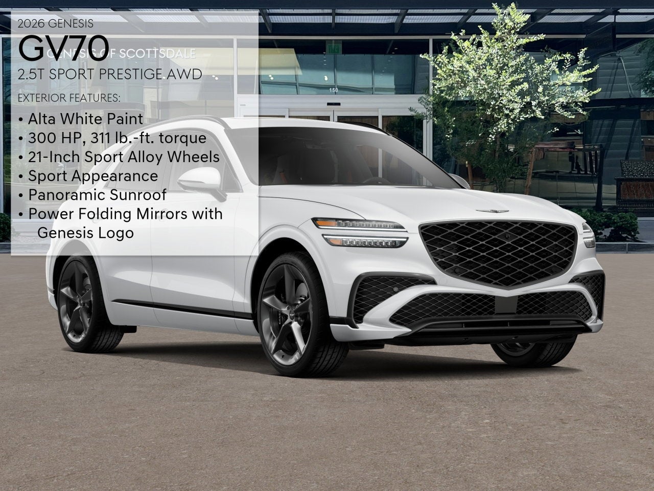 2026 Genesis GV70 2.5T SPORT PRESTIGE