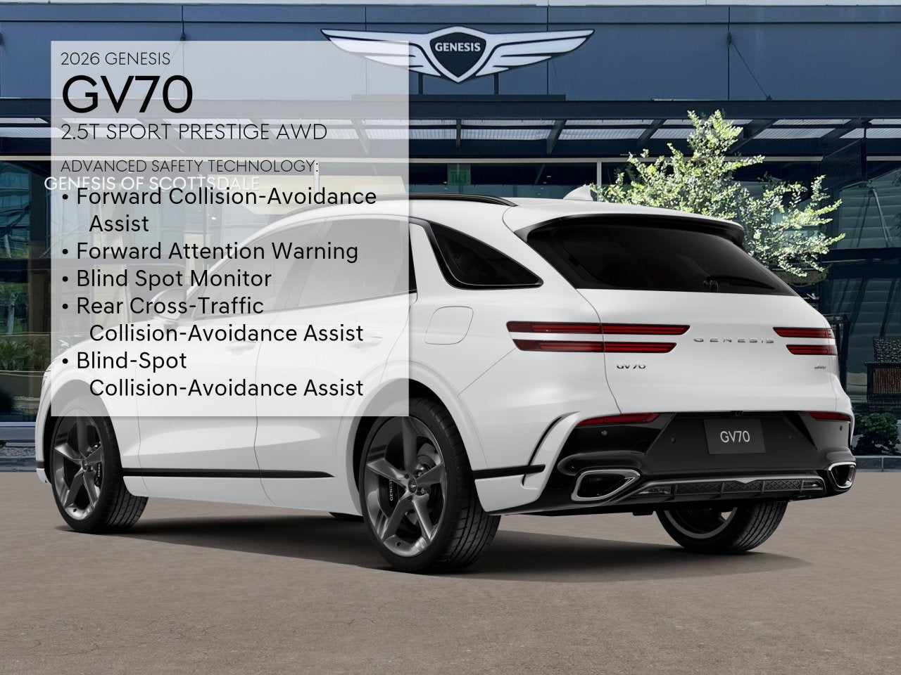 2026 Genesis GV70 2.5T SPORT PRESTIGE