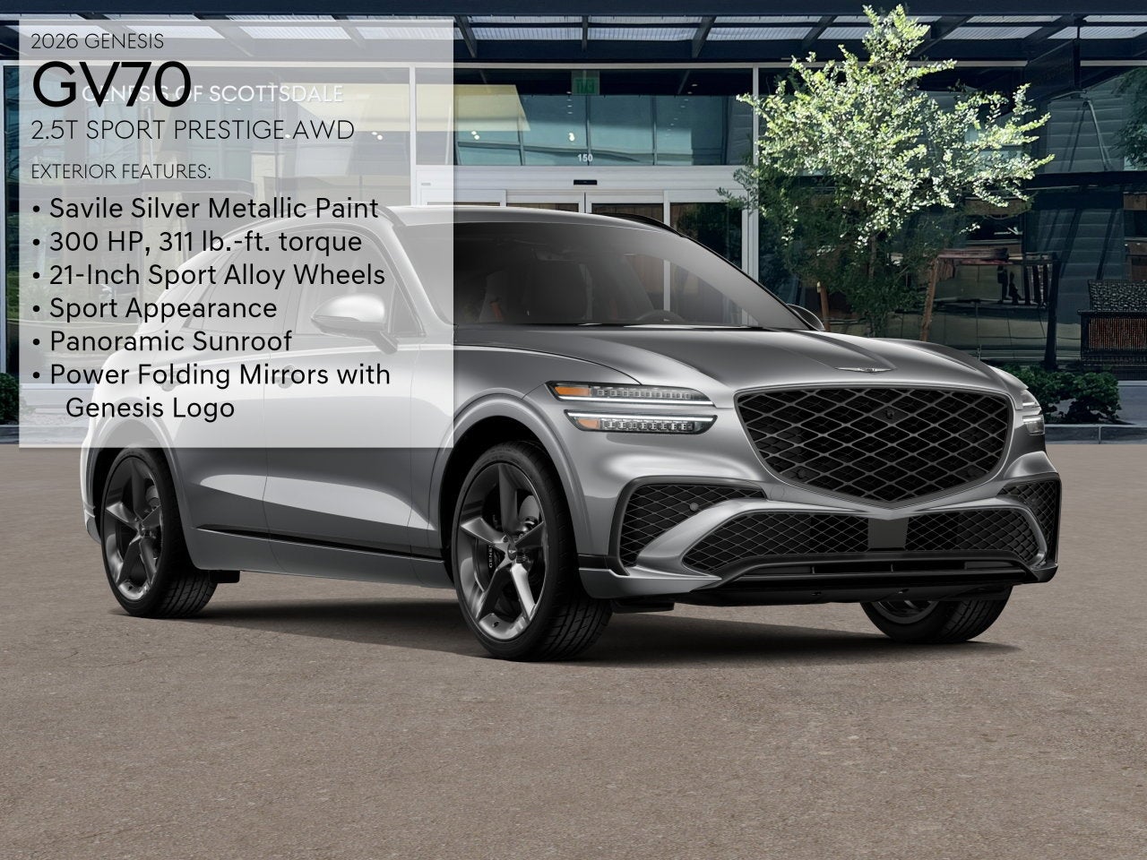 2026 Genesis GV70 2.5T SPORT PRESTIGE