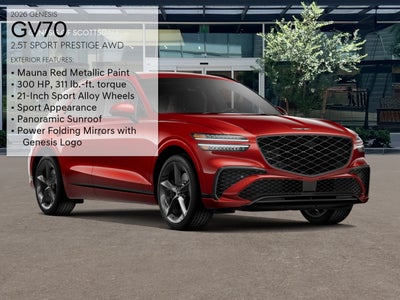 2026 Genesis GV70 2.5T SPORT PRESTIGE