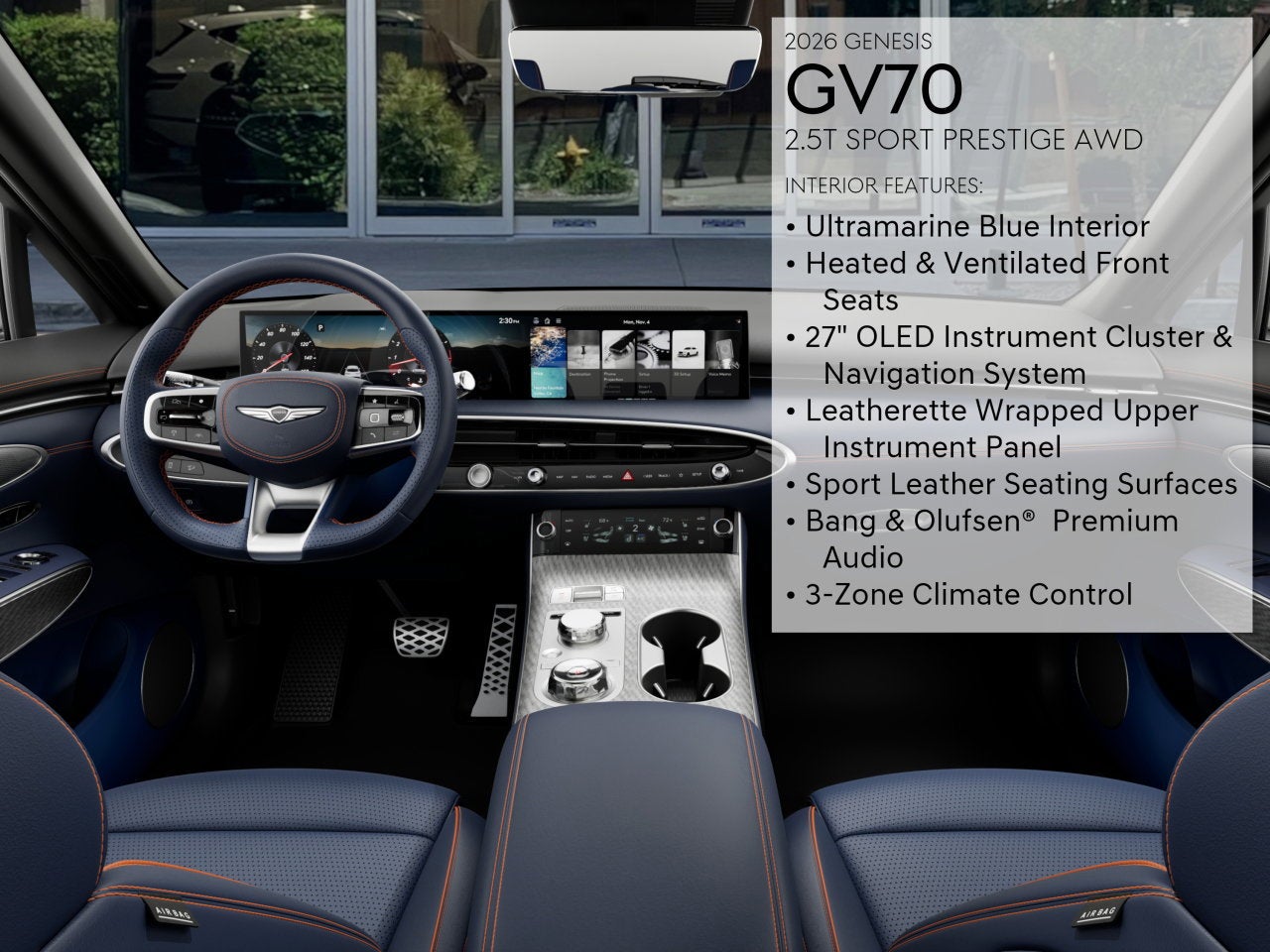 2026 Genesis GV70 2.5T Sport Prestige