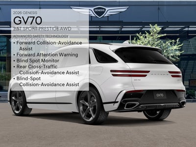 2026 Genesis GV70 2.5T Sport Prestige