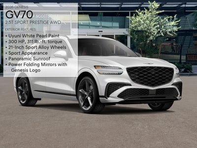 2026 Genesis GV70 2.5T Sport Prestige