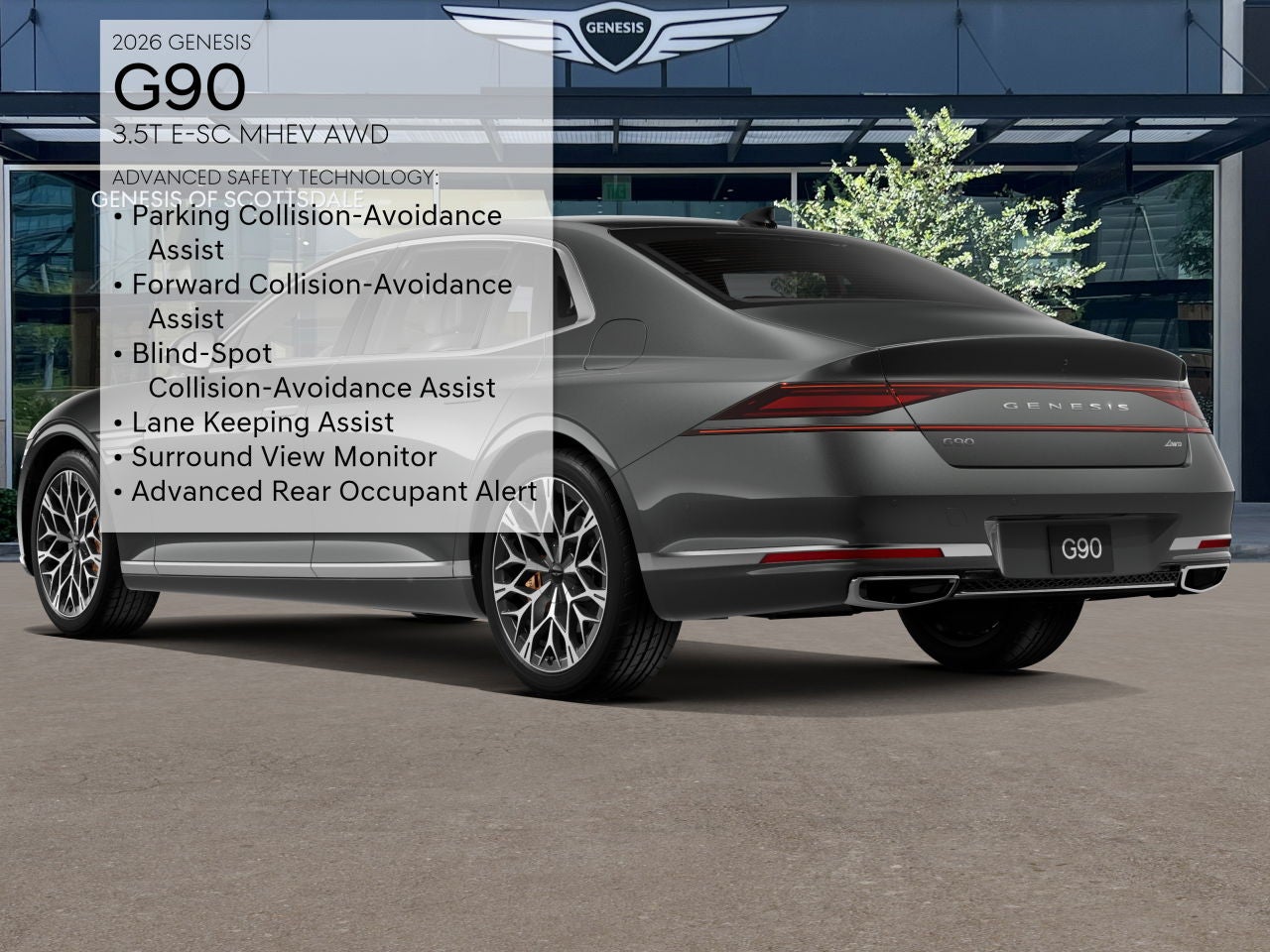 2026 Genesis G90 3.5T E-SC MHEV