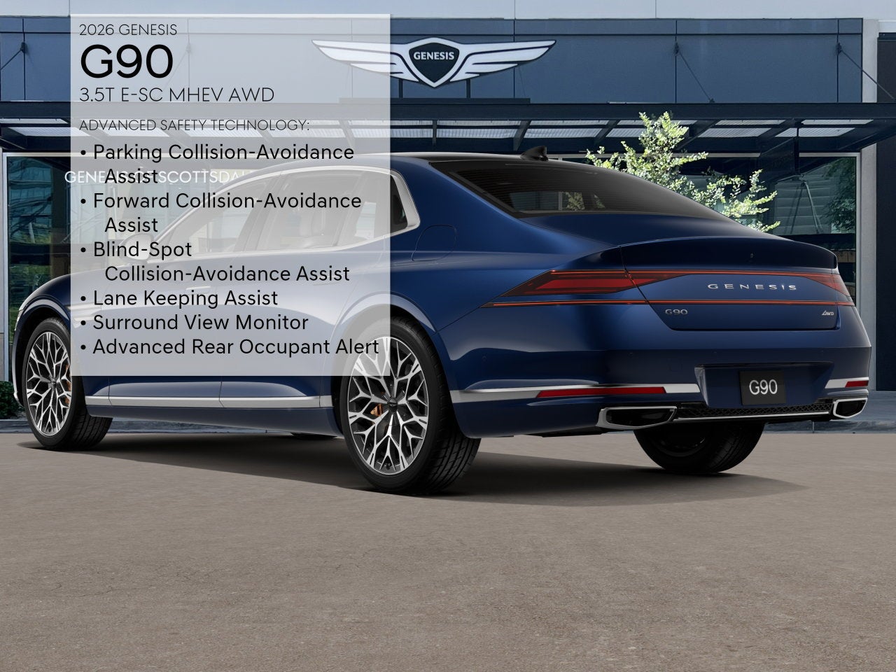 2026 Genesis G90 3.5T E-SC MHEV