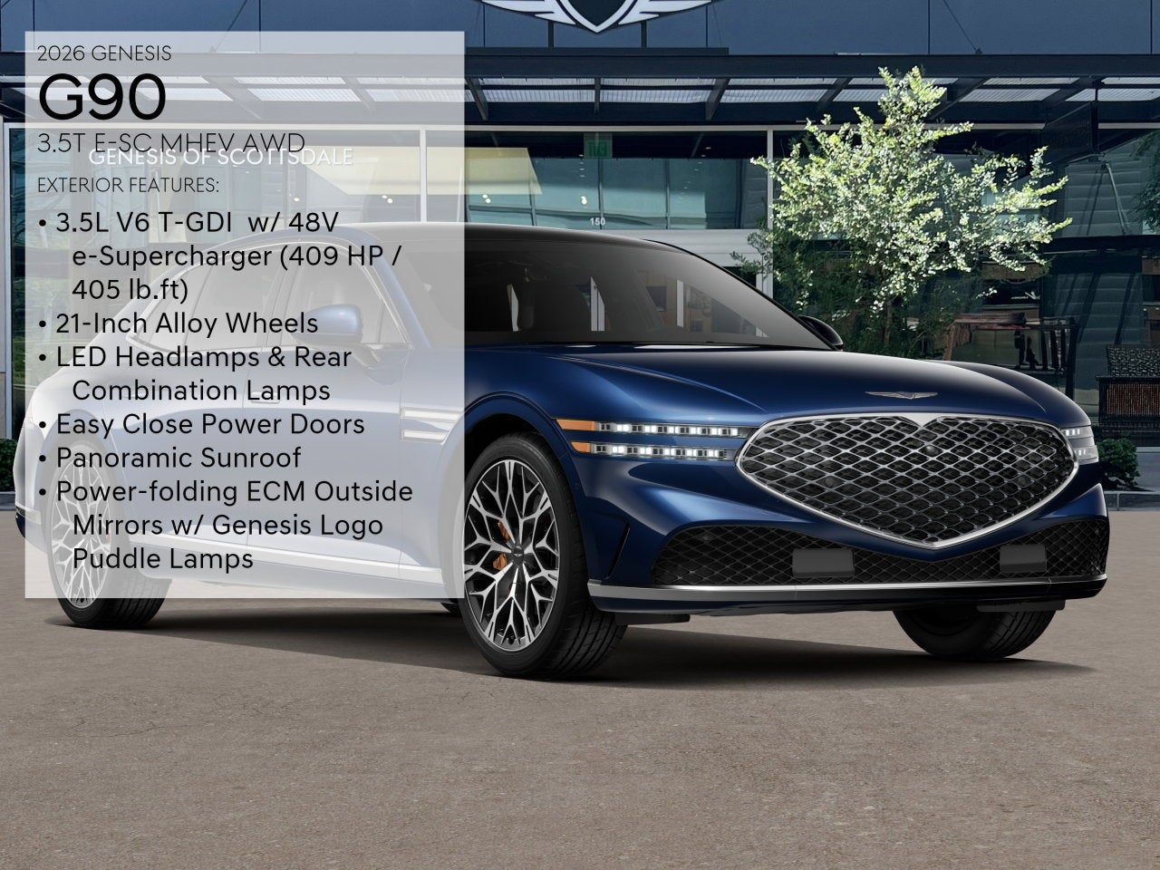 2026 Genesis G90 3.5T E-SC MHEV
