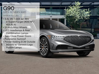 2026 Genesis G90 3.5T E-SC MHEV