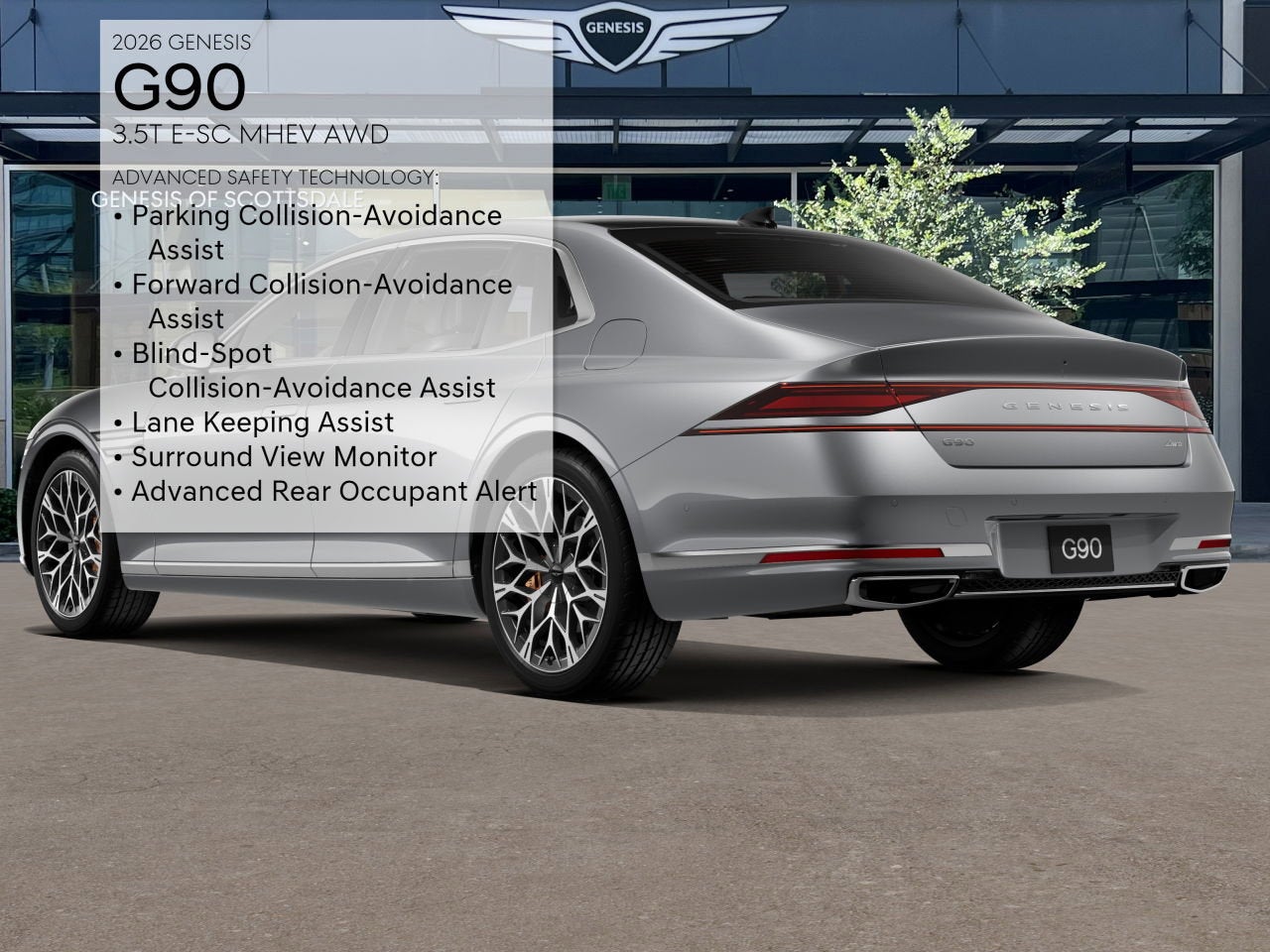 2026 Genesis G90 3.5T E-SC MHEV