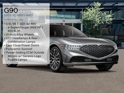 2026 Genesis G90 3.5T E-SC MHEV