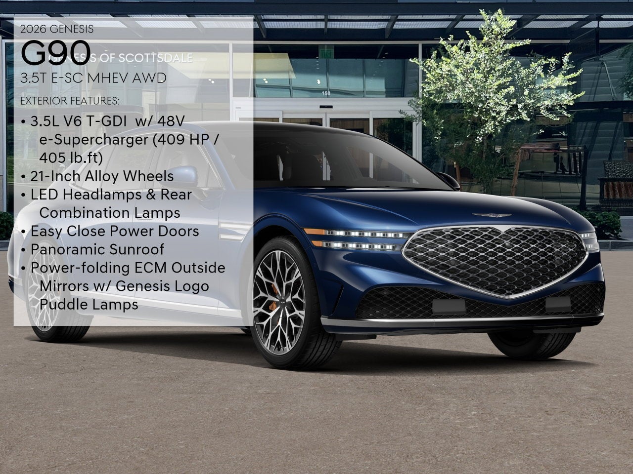 2026 Genesis G90 3.5T E-SC MHEV
