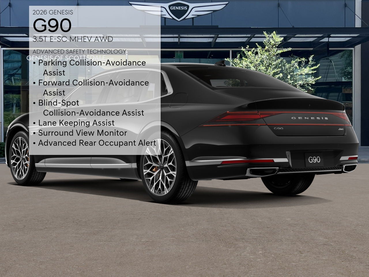 2026 Genesis G90 3.5T E-SC MHEV