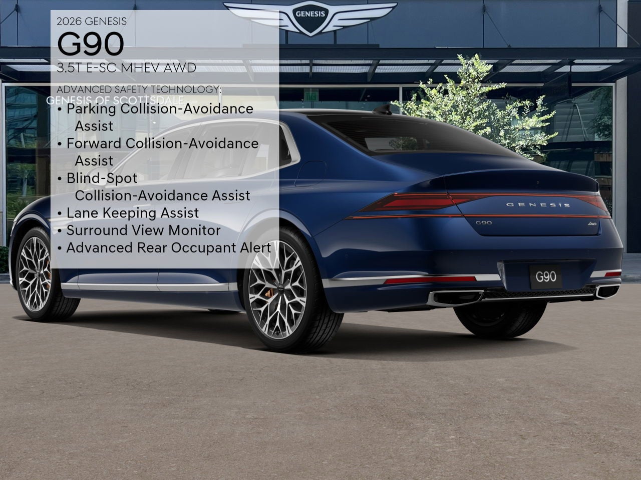2026 Genesis G90 3.5T E-SC MHEV