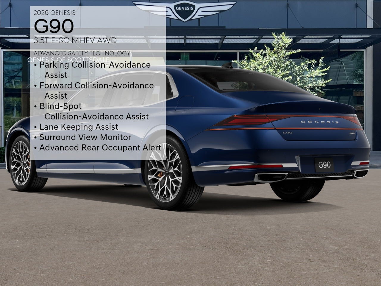 2026 Genesis G90 3.5T E-SC MHEV