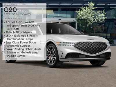 2026 Genesis G90 3.5T E-SC MHEV