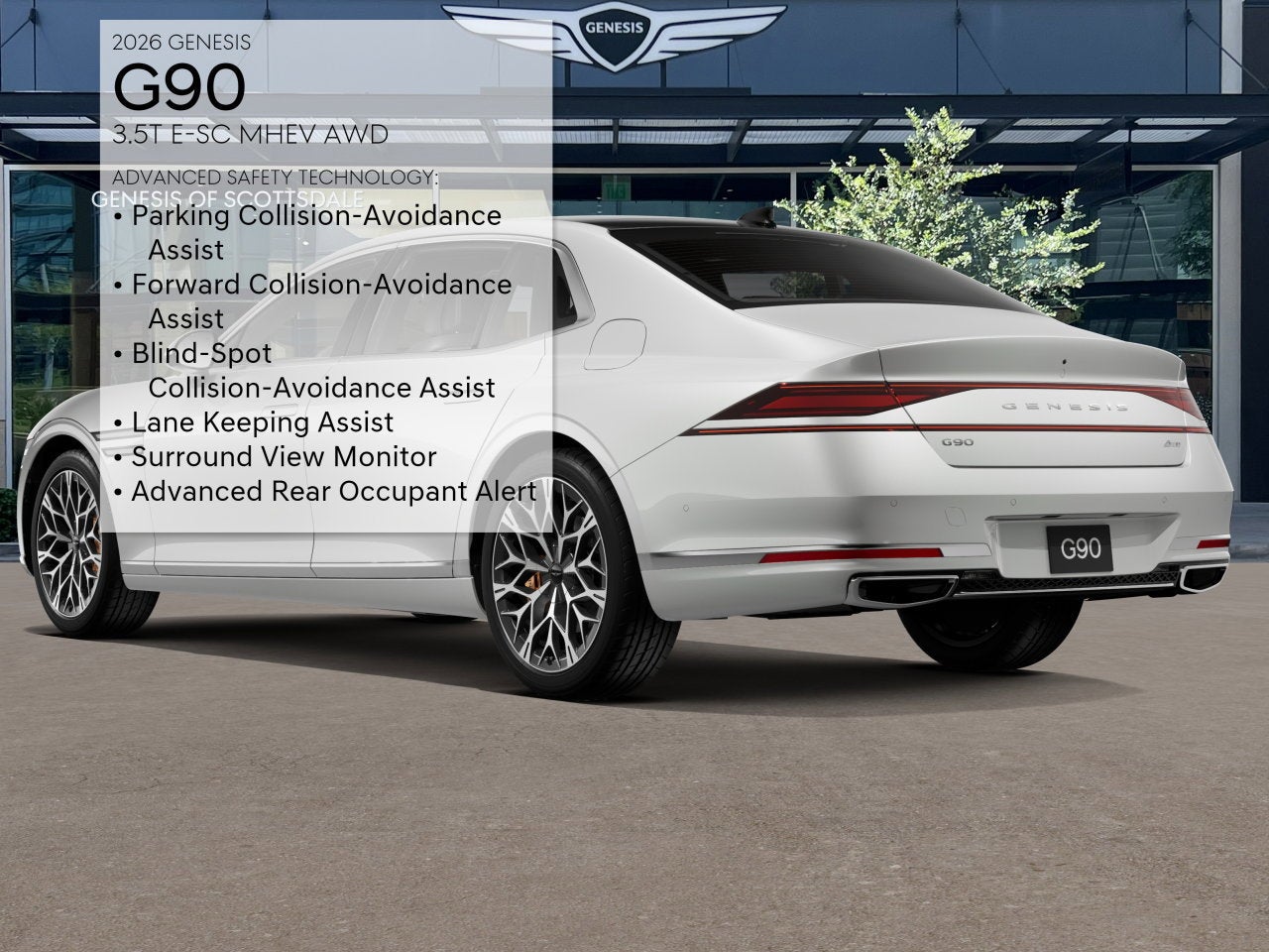 2026 Genesis G90 3.5T e-SC