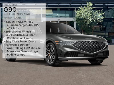 2026 Genesis G90 3.5T E-SC MHEV