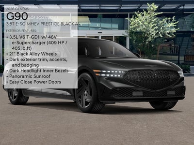 2026 Genesis G90 3.5T E-SC MHEV PRESTIGE BLACK