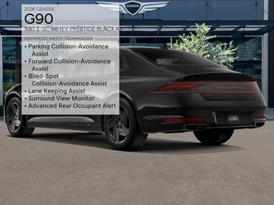 2026 Genesis G90 3.5T E-SC MHEV PRESTIGE BLACK