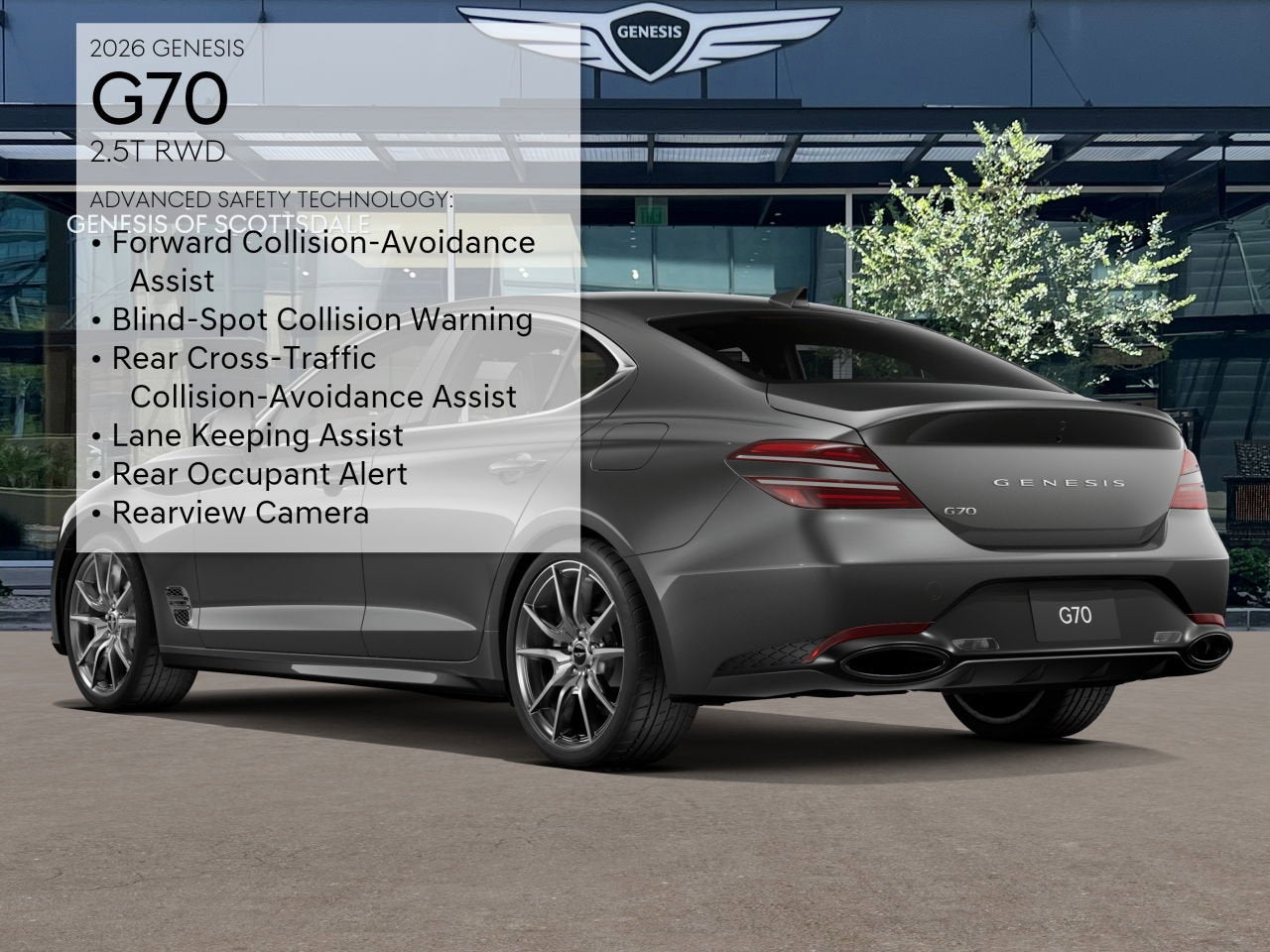 2026 Genesis G70 2.5T