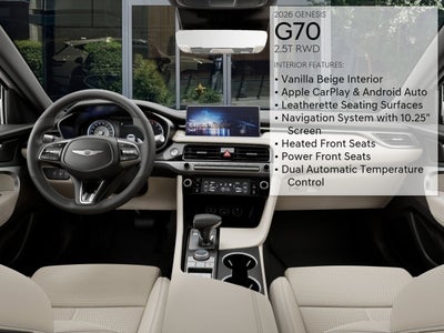 2026 Genesis G70 2.5T