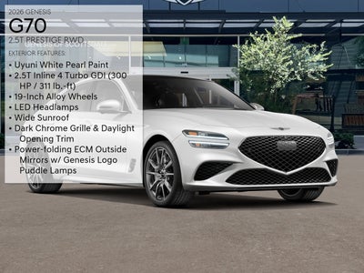 2026 Genesis G70 2.5T PRESTIGE