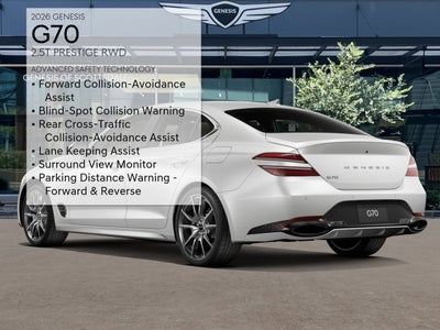 2026 Genesis G70 2.5T Prestige